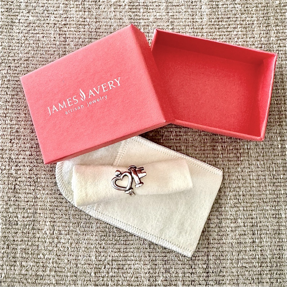 James Avery ‘Key to My Heart’ Sterling Silver Ring
